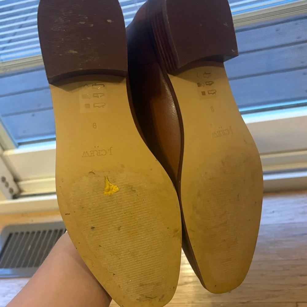J. Crew Chestnut Leather Ankle Boots - Picture 5 of 5